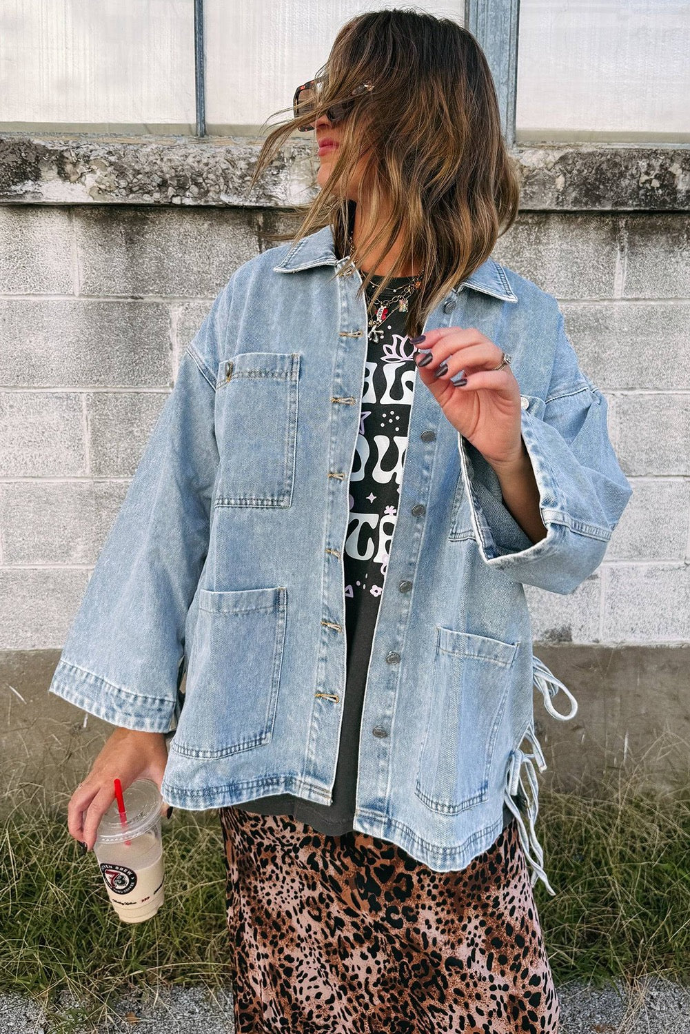 The Honeybee Jean Jacket