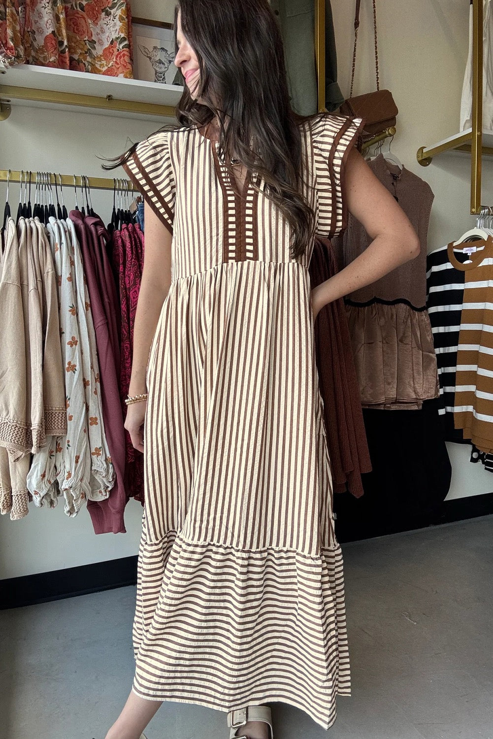 Sutton Stripe Dress