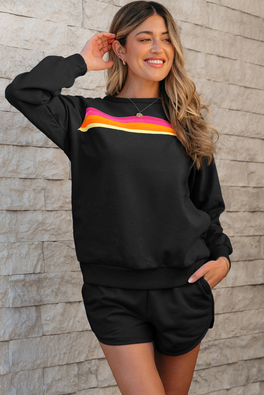 The Susie Stripe Set
