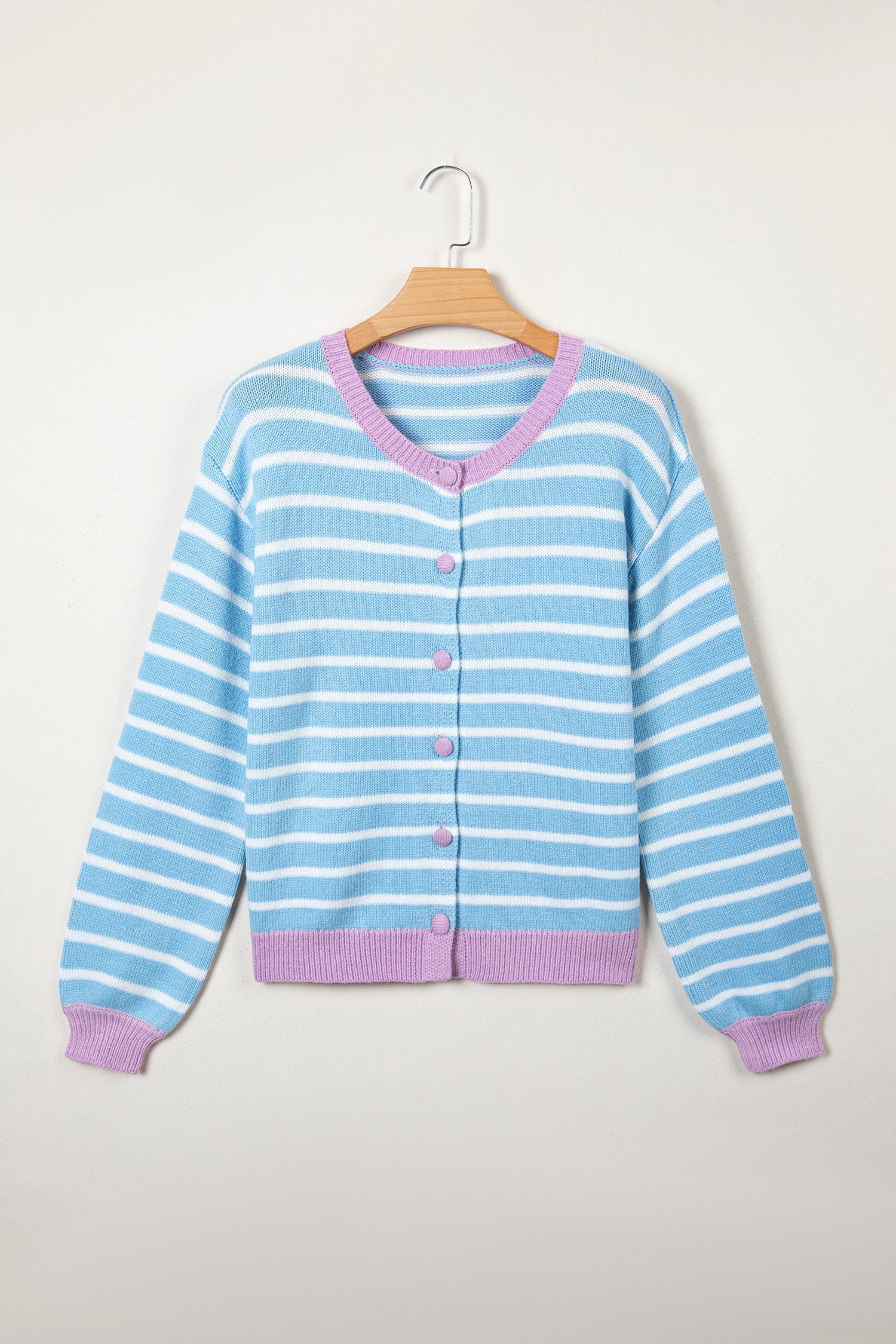 The CarolAnn Striped Cardi