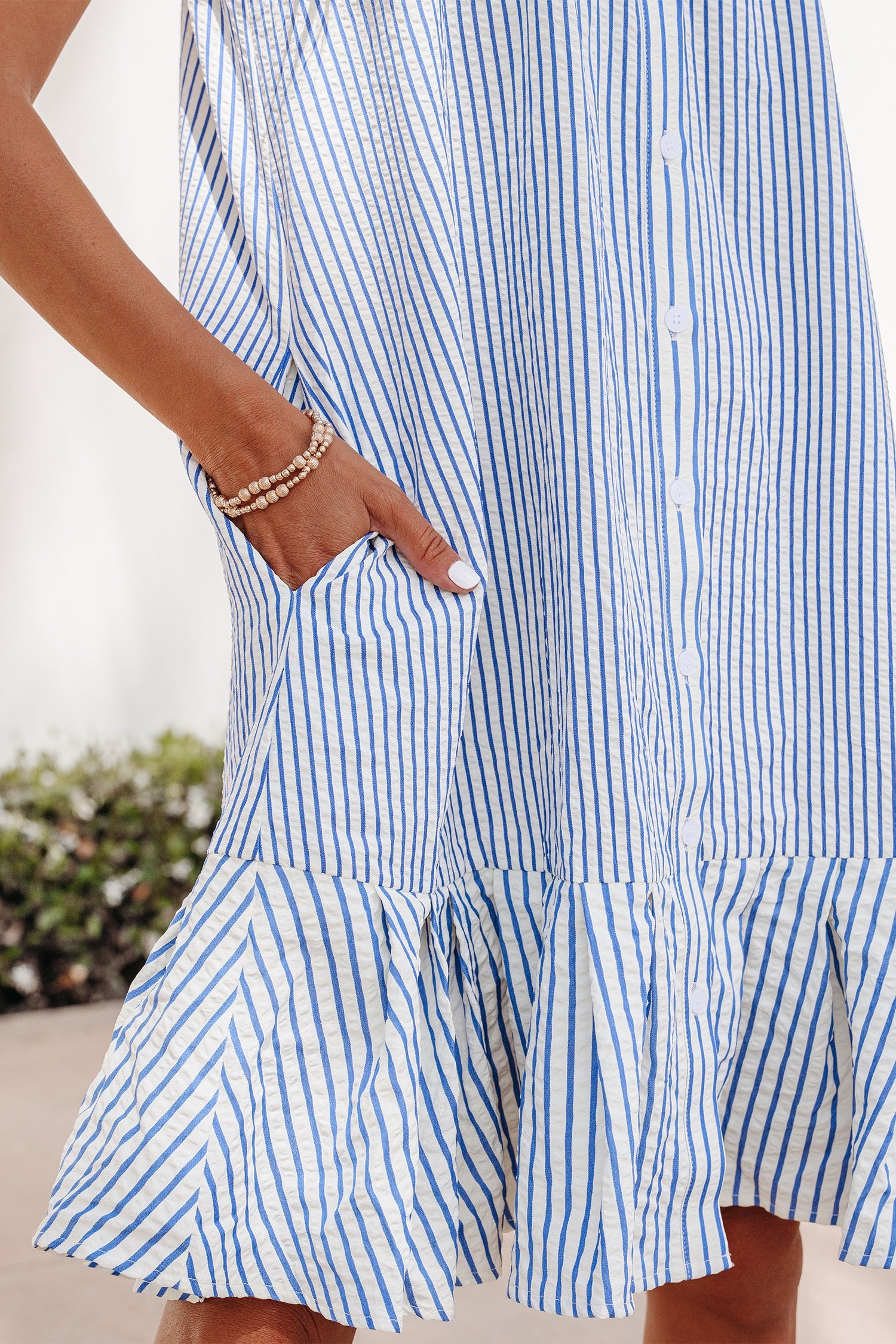 The Dolly Stripe Dress