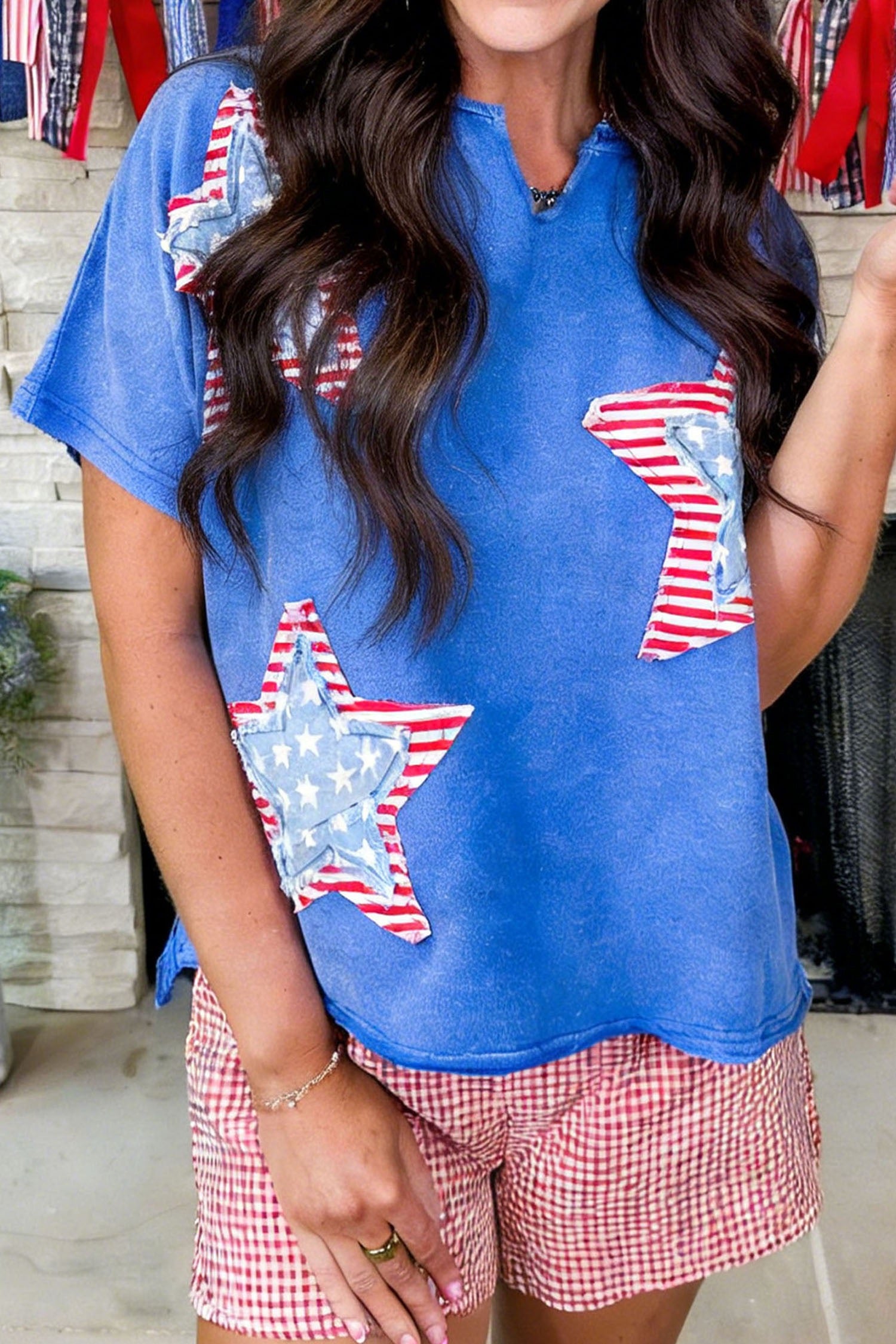 Oh My Stars & Stripes Tee