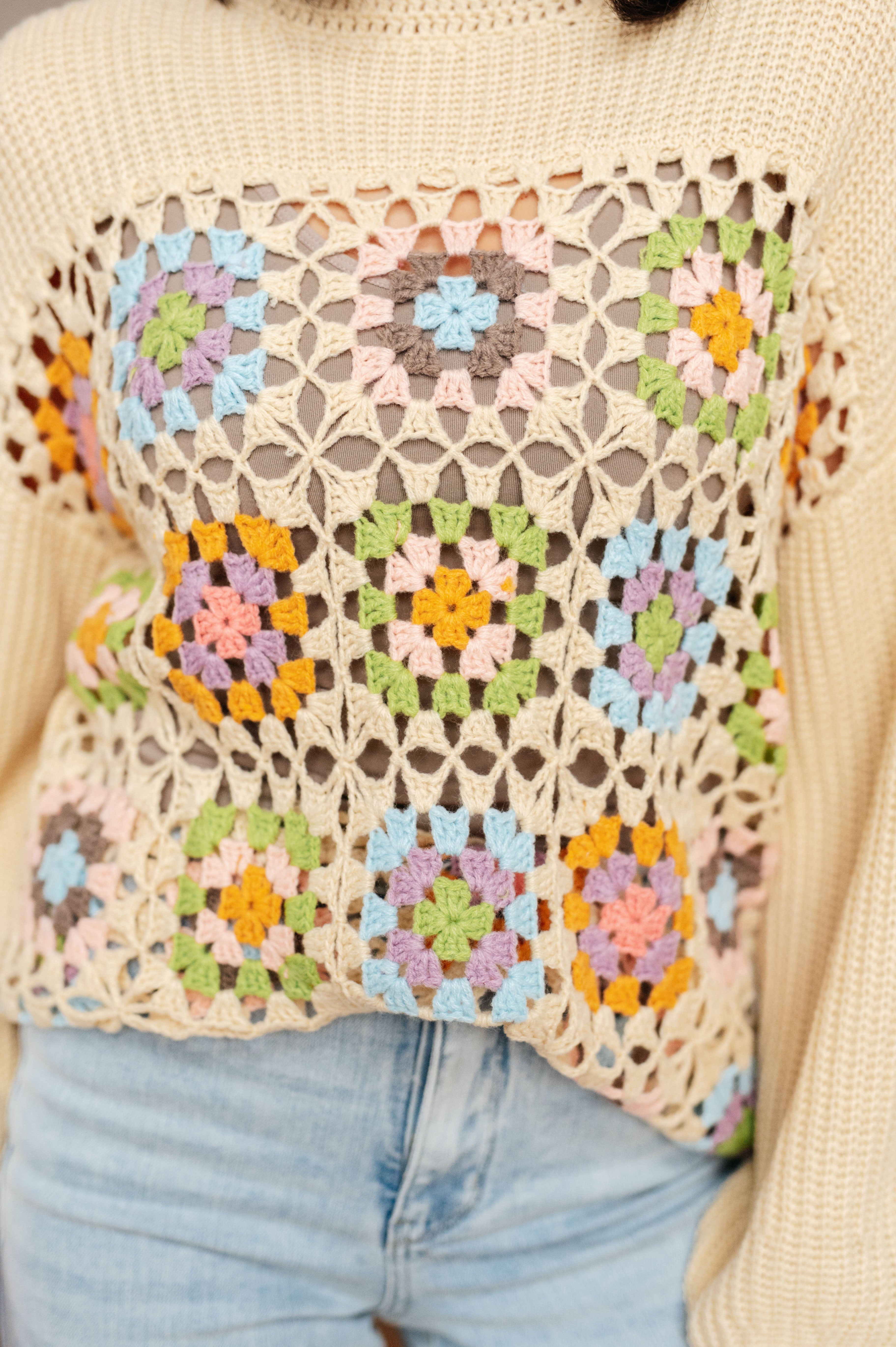 Square Dance Sweater